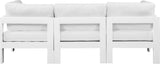 Nizuc Contemporary Outdoor Modular Sofa with Waterproof Fabric and Sturdy Aluminum Frame Design