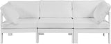 Nizuc Contemporary Outdoor Modular Sofa with Waterproof Fabric and Sturdy Aluminum Frame Design