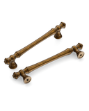 DESIGN3768 Champagne Bronze Cabinet Pulls for White Cabinets | 5", Warm Modern, Heavy-Duty Feel