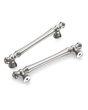 DESIGN3768 Champagne Bronze Cabinet Pulls for White Cabinets | 5", Warm Modern, Heavy-Duty Feel