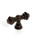DESIGN3768 Oil Rubbed Bronze T-Bar Cabinet Knobs for Vintage Kitchen | 2.2" Length