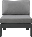 Nizuc Contemporary Outdoor Modular Patio Chair with Durable Waterproof Fabric for All-Weather Use