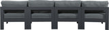 Nizuc Modular Outdoor Sofa - Stylish Waterproof Fabric, Durable Aluminum Frame, Perfect for Gatherings