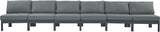 Nizuc Modular Outdoor Sofa - Stylish Waterproof Fabric, Durable Aluminum Frame, Perfect for Gatherings