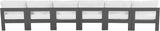 Nizuc Contemporary Outdoor Modular Sofa with Waterproof Fabric and Sturdy Aluminum Frame Design