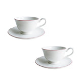Amelie 2 Espresso Cups & Saucers
