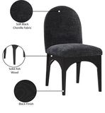 Waldorf Dining Chair - Elegant Chenille Armchair with Solid Ash Wood Frame for Stylish Dining Spaces