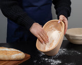 Rattan Sourdough Proofing Basket Set