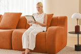 ROMA 148" 4-Seater Sofa with 1 Ottoman