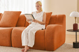 ROMA 115.3" 3-Seater Sofa with 3 Ottomans