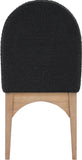 Waldorf Elegant Boucle Fabric Dining Arm Chair - Luxurious Comfort with Solid Ash Wood Frame