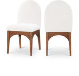 Waldorf Elegant Boucle Fabric Dining Arm Chair with Solid Ash Wood Frame for Stylish Comfort