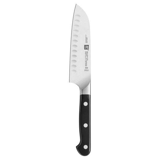 ZWILLING Pro Hollow Edge Santoku Knife