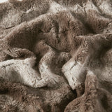 Soft Faux Fur Mink Reversible Throw Blanket