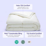 Temperature Controlling Comforter White