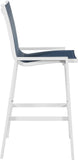 Nizuc Contemporary Outdoor Patio Barstools - Durable Aluminum Frame with Waterproof Mesh Design
