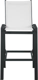 Nizuc Contemporary Outdoor Patio Barstools - Durable Aluminum Frame with Waterproof Mesh Design