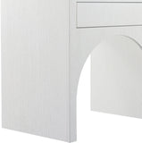 August Nightstand - Elegant Mid Century Design with Push-to-Open Drawer for Stylish Bedroom Storage