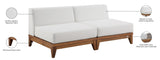 Rio Outdoor Modular Sofa with Sturdy Acacia Wood Frame and Waterproof Cushions for Stylish Relaxation