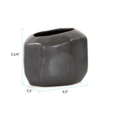 Gray Alamo Vase- Medium