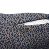 24 x 24 Pillow Lynx Indigo - Down Insert