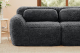 MELLOW 149" 4-Seater Sofa with 1 Ottoman