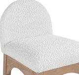 Waldorf Boucle Fabric Counter Stool – Elegant Solid Ash Wood Design for Cozy Dining Experiences