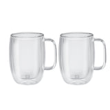 ZWILLING Sorrento Plus 2-pc Double-Wall Glass Latte Mug Set