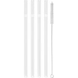 ZWILLING Sorrento 5-pc Straight Glass Straw Set