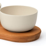 BergHOFF Leo 7pc Bamboo Covered Appetizer Set, 0.29qt.