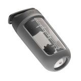 BergHOFF Leo Protein Shaker Bottle With Powder Compartment, 16.9oz., Grey