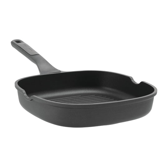 BergHOFF Stone 10.25" Nonstick Grill Pan, 2.2 Qt