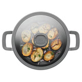 BergHOFF Stone 11" NS Saute Pan, 5Qt., Glass Lid