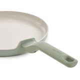 BergHOFF Balance Nonstick Ceramic Omelet pan 10", Recycled Aluminum, Sage