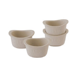 BergHOFF Balance Stone 4Pc Ramekin Set 3.5", 10oz., Moonmist