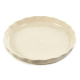BergHOFF Balance Stone Rippled Pie Dish 11", 1.59qt., Moonbeam
