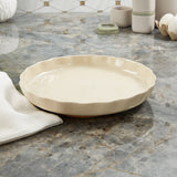 BergHOFF Balance Stone Rippled Pie Dish 11", 1.59qt., Moonbeam