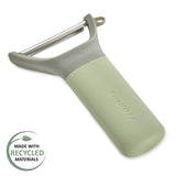 BergHOFF Balance Stainless Steel Serrated Y-Peeler 5", Recycled Material