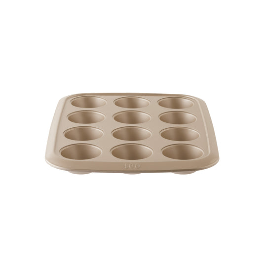 BergHOFF Balance Nonstick Carbon Steel 12-cup Cupcake Pan 2.5"