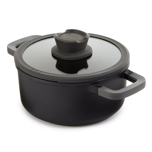 BergHOFF Leo Stone+ Nonstick Ceramic 8" Stockpot 3qt., Recycled
