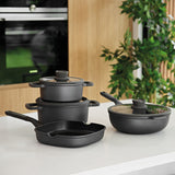 BergHOFF Leo Stone+ Nonstick Ceramic 8" Stockpot 3qt., Recycled