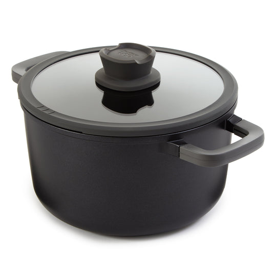 BergHOFF Leo Stone+ Nonstick Ceramic 10" Stockpot 5.9qt, Recycled