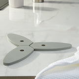 BergHOFF Leo Balance Silicone Foldable and Magnetic Trivet 9.5", Moonmist
