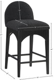 Waldorf Boucle Fabric Counter Stool – Elegant Solid Ash Wood Design for Stylish Dining Spaces