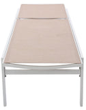 Santorini Outdoor Patio Chaise Lounge Chair – Adjustable Comfort for Relaxation and Sunbathing