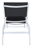 Santorini Outdoor Patio Chaise Lounge Chair – Adjustable Comfort for Relaxation and Sunbathing