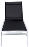Santorini Outdoor Patio Chaise Lounge Chair – Adjustable Comfort for Relaxation and Sunbathing