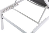 Santorini Outdoor Patio Chaise Lounge Chair – Adjustable Comfort for Relaxation and Sunbathing