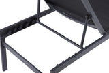 Santorini Outdoor Patio Chaise Lounge Chair – Adjustable Comfort for Relaxation and Sunbathing