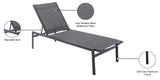 Santorini Outdoor Patio Chaise Lounge Chair – Adjustable Comfort for Relaxation and Sunbathing
